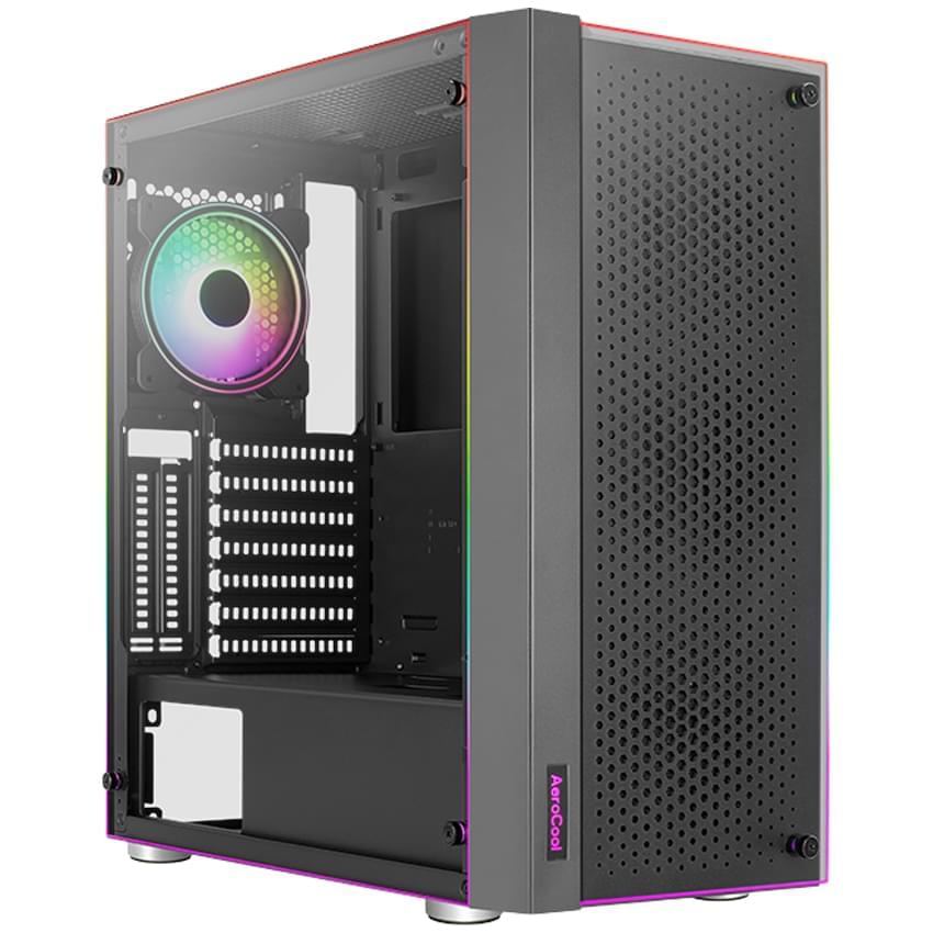 Gabinete Aerocool Skribble 3 Fan Atx Mid Tower